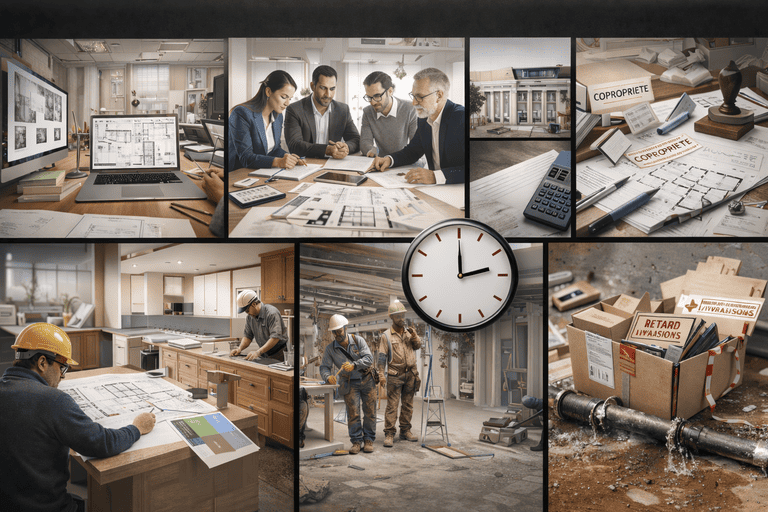 Rénovation complète : quels sont les délais